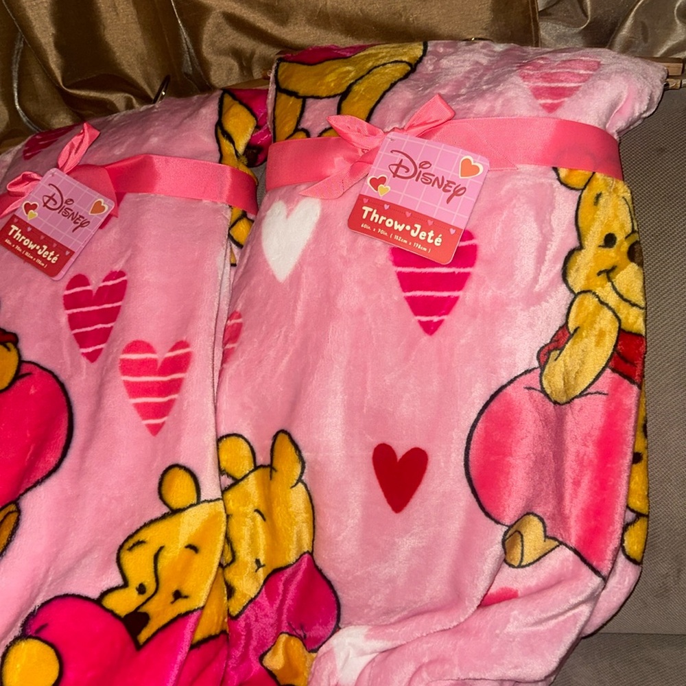 Pooh blanket